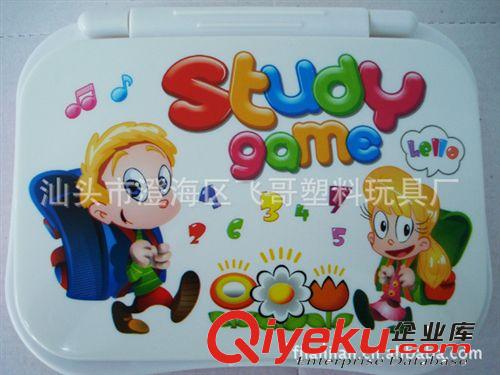 K019792卡通主題學習機 中英文語言 益智玩具 益智兒童玩具批發(fā)原始圖片2