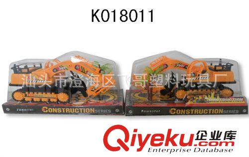 K018011慣性工程車 玩具車模型 地攤玩具貨源 塑料玩具車模型