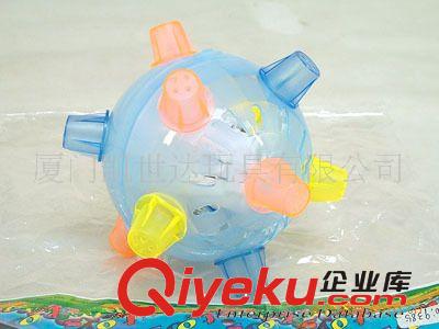 569834電動(dòng)玩具　跳跳球彈跳球跳舞球 玩具批發(fā) 閃光新奇特玩具原始圖片2
