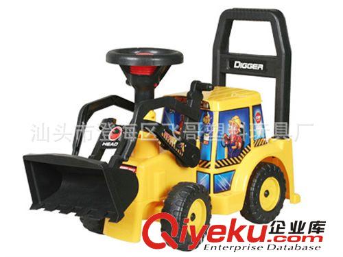 K041798工程童車大號挖土機 寶寶可坐可操作挖掘機適3歲以上兒童原始圖片2