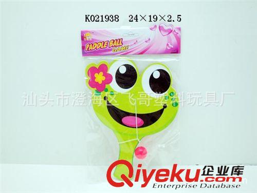 K021939木制企鵝彈球拍 運動器材玩具系列 兒童玩具 球拍