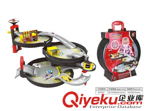 仿真輪胎停車場 兒童停車場過家家玩具套裝 兒童停車場玩具套裝