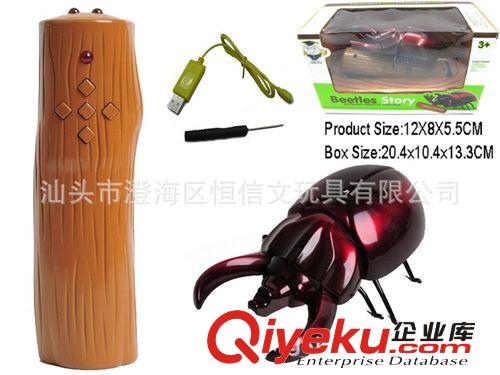 紅外線仿真遙控昆蟲 四通道遙控昆蟲甲殼蟲蜜蜂七星瓢蟲 昆蟲玩具原始圖片2