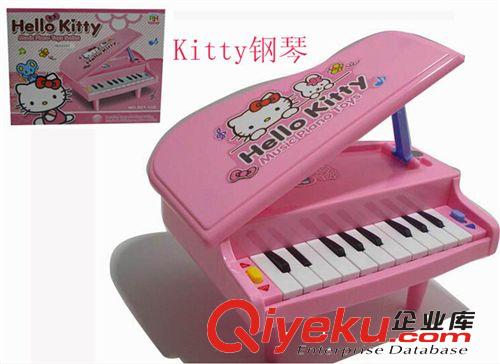 儿童电子琴 hello kitty电子琴 11键仿真小钢琴 早教玩具 电子琴