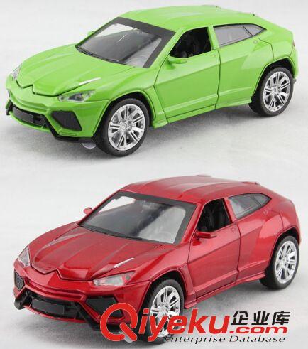 合金汽車(chē)模型1:32蘭博基尼SUV 4開(kāi)門(mén)聲光回力回力車(chē)合金車(chē)