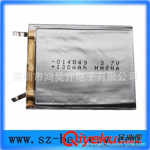 供應超薄014019 3.7V 100MAH微型儀器聚合物鋰電池原始圖片3