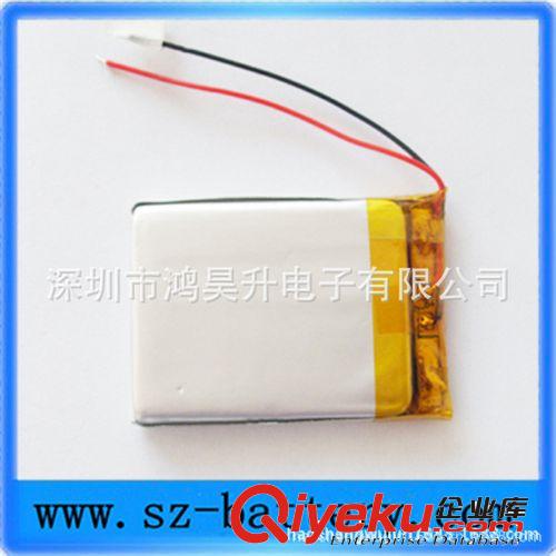 廠家直銷 303450聚合物鋰電池 A品足容500mah原始圖片3