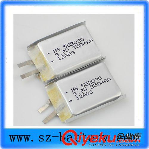 廠家供應  602030 300MA超小鋰電池原始圖片3