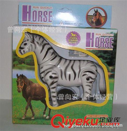 2026電動斑馬 電動馬 電動玩具馬 塑料玩具 電動走路 繞樁走路馬原始圖片2