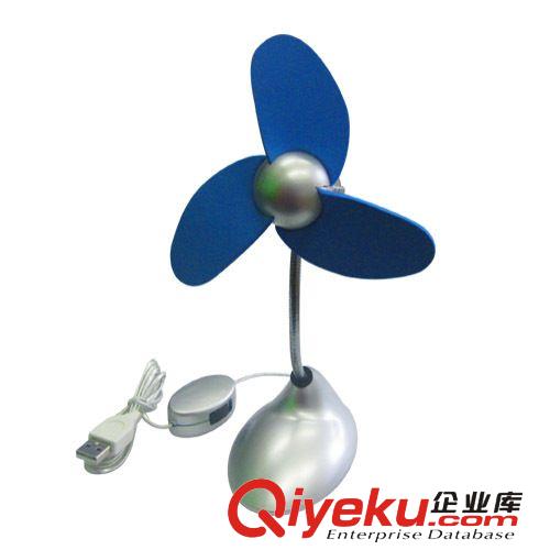 站立式USB強風(fēng)小風(fēng)扇 三葉筆記本風(fēng)扇 帶線控兩檔調(diào)速開關(guān)風(fēng)扇原始圖片3