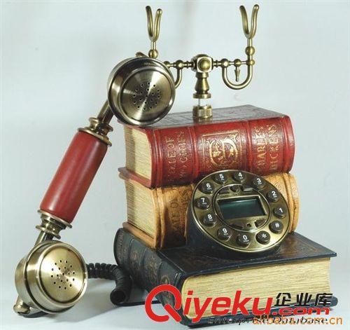 電話機(jī) 電話 仿古電話機(jī) 書本電話機(jī)原始圖片3