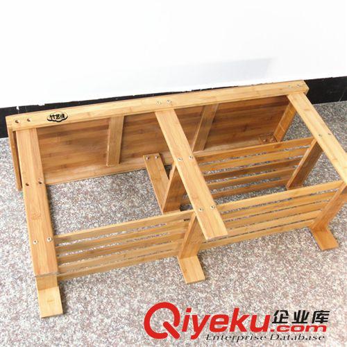 實木、楠竹凳子廠家直銷  50-90CM實竹換鞋凳原始圖片3
