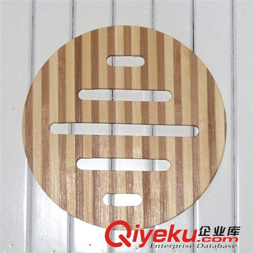 廠家直銷 竹制隔熱墊杯墊碗墊鍋墊實(shí)竹木餐墊原始圖片2