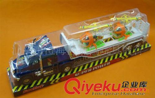 JH016810慣性拖車拖滑行工程車3只