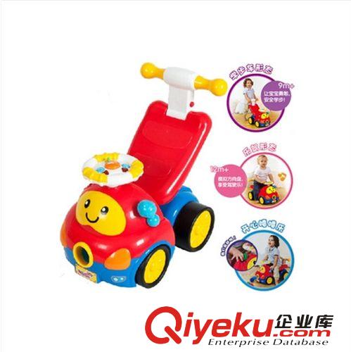 英紛益智玩具學步車1-3歲嬰兒幼兒寶寶健身器推車噴噴踏行車0818