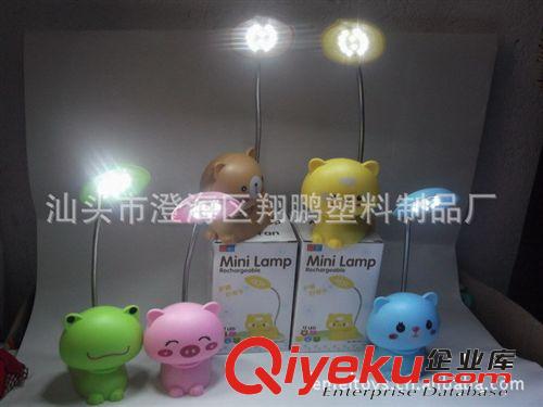 【樂美玩具】伙拼臺燈小夜燈批發 充電式卡通臺燈LED燈 玩具批發原始圖片3