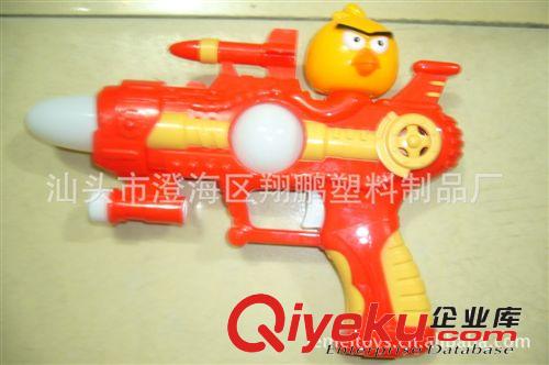 【樂美玩具】伙拼熱賣玩具 電動憤怒小鳥燈光音樂語音八音槍批發(fā)原始圖片3