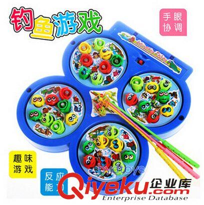 益智 四合一磁性電動釣魚玩具 嬰幼兒教具 乖乖吊魚 3C玩具 67051