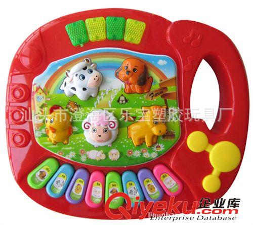 益智玩具 動物農(nóng)場音樂琴 寶寶電子琴 學(xué)習(xí)動物叫聲玩具琴 54819原始圖片2