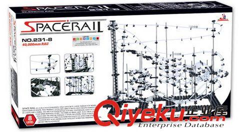 批發(fā)8級云霄飛車太空軌道積木批發(fā) 滾珠拼裝積木玩具8級太空軌道