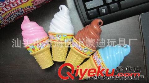 冰淇淋泡泡水 吹泡泡（12只/盒） 夏天玩具 冰淇淋吹泡泡 贈品原始圖片2