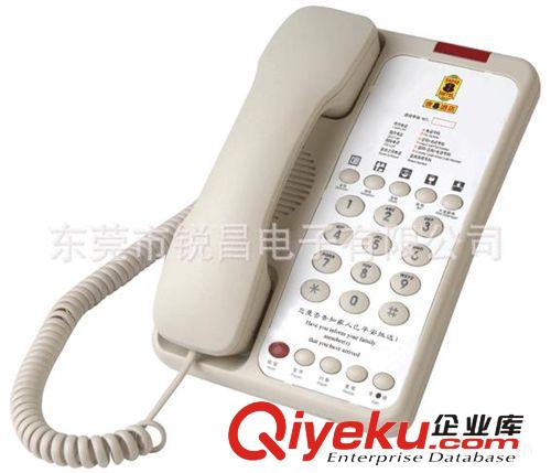 酒店專用電話機(jī) 0-10個(gè)速撥服務(wù)鍵 可訂做 客房專用電話機(jī)原始圖片3