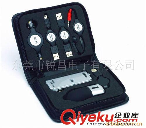 gd電子商務(wù)禮品 新型禮品套裝包 上網(wǎng)充電多功能USB套包