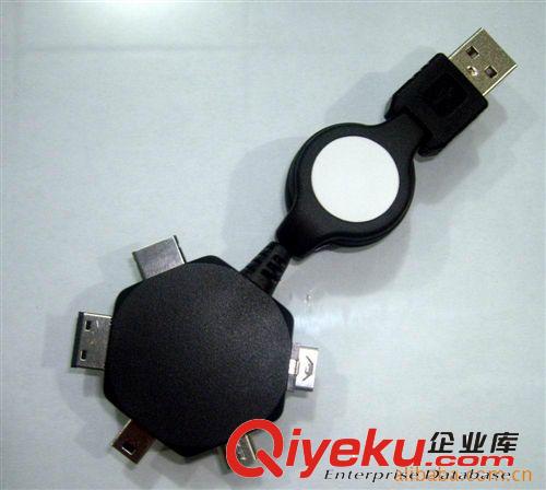 多功能USB充電器六角型五合一USB充電器原始圖片2