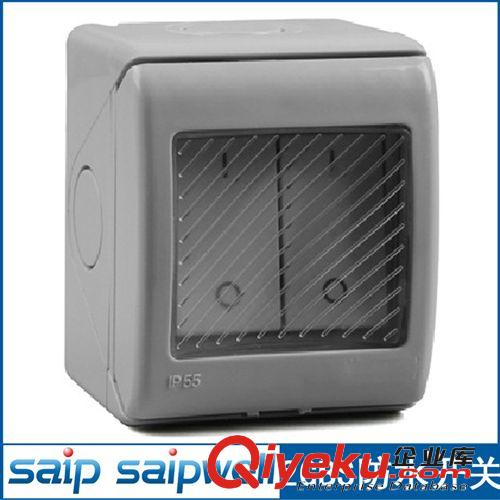 供應SP-2GBS防水開關 雙開開關 明裝雙控開關 墻壁開關 防潮裝置原始圖片2