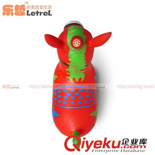 2013新款幼兒園教具 PVC充氣彩色音樂跳跳馬玩具