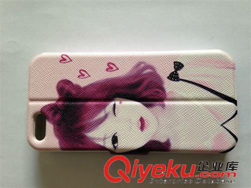 廠家批發iphone5S手機皮套 iphone5彩繪皮套手機殼 卡通個性定制原始圖片2