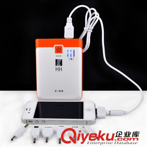 KK廠家批發(fā)C-03移動電源 10000毫安蘋果充電器 手機便攜{wn}充