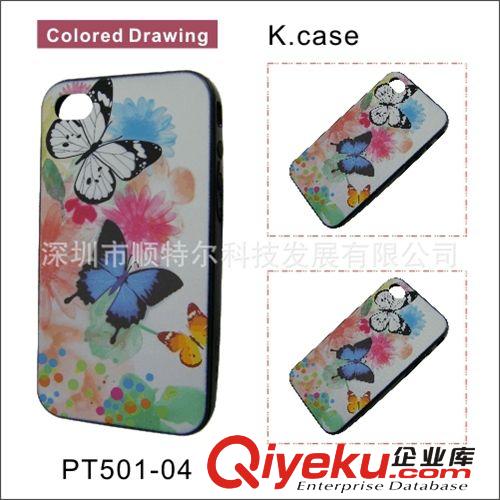 K.CASE廠家批發(fā)iphone4手機(jī)殼 蘋果4S TPU軟膠彩繪 定制手機(jī)殼