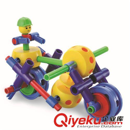 【廠家直銷】智力拼裝賽車系列69PCS 積木 智力拼裝積木原始圖片2