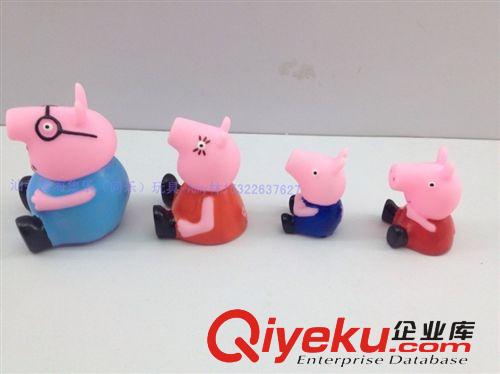 供應(yīng)英國Peppa Pig 粉紅豬小妹 喬治與佩佩豬搪塑玩具公仔