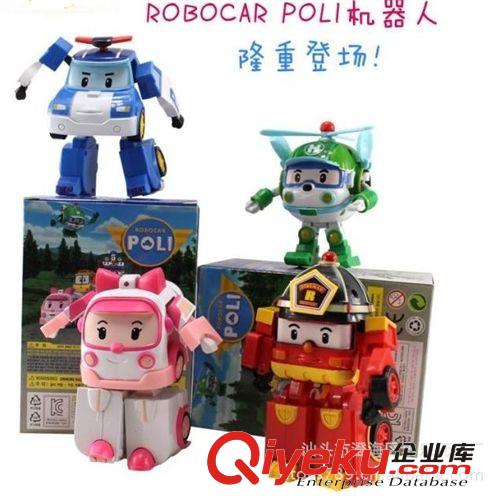 店主推薦Q版變形金剛 ROBOCAR POLI 變形機器人 淘寶熱銷