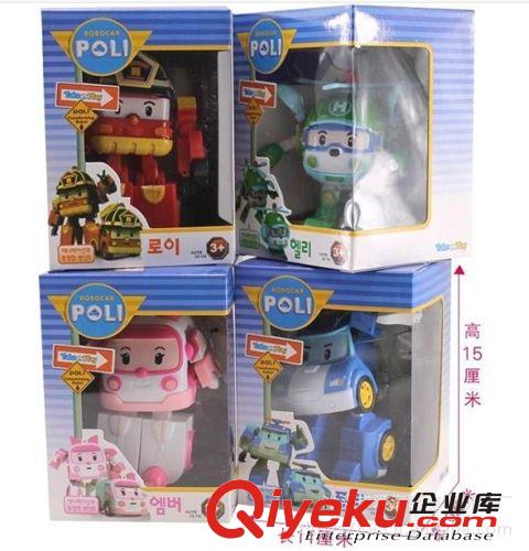 熱銷ROBOCAR POLI 變形機器人超能變形金剛 益智玩具 四款混裝