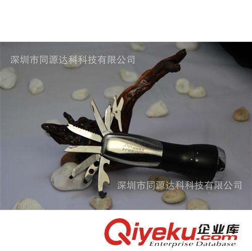 多功能紅光手電工具套裝多功能組合工具電筒禮品定制超大LOGO原始圖片2