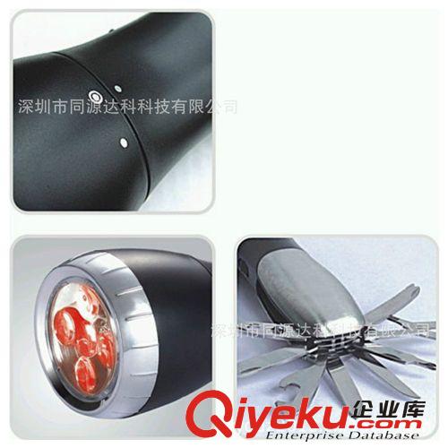 多功能紅光手電工具套裝多功能組合工具電筒禮品定制超大LOGO原始圖片3