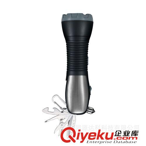 汽車應(yīng)急自救安全錘多功能手電應(yīng)急汽車安全用品九合一工具