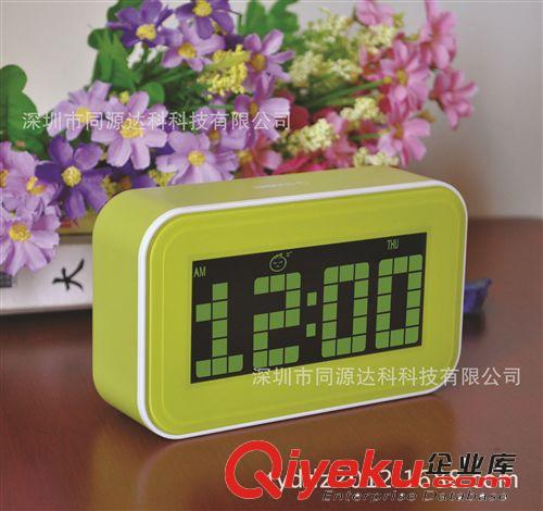 供應(yīng)多功能數(shù)碼大屏幕時(shí)鐘/ 可愛LED靜音夜光鬧鐘時(shí)鐘創(chuàng)意家居原始圖片3