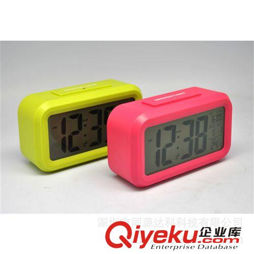 聰明多功能鐘  超大屏幕led鐘 創(chuàng)意大屏懶人時(shí)鐘 多功能電子鬧鐘原始圖片3
