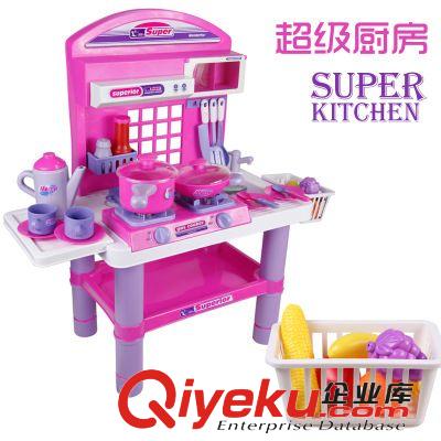 兒童過(guò)家家玩具套裝 廚房廚具玩具 益智多功能餐具臺(tái) 做飯玩具