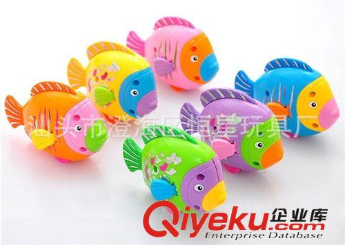 NO.50906 上鏈七彩魚 兒童發(fā)條玩具 嬰兒小玩具 發(fā)條小魚會動尾巴