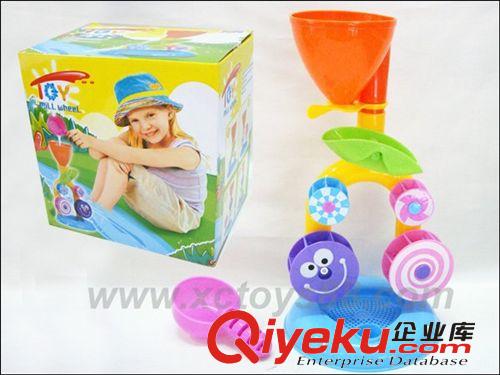 NO.34121 洗澡夏日玩具/流沙漏斗/沙灘玩具/戲水玩具/沙灘水滴車原始圖片3