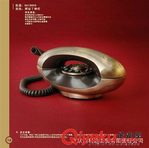 熱銷派拉蒙精品1923{wz}{zz1}仿古電話機 樹脂仿古電話
