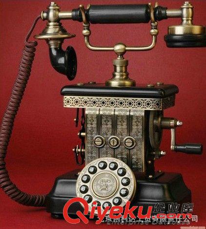 熱銷派拉蒙精品1923{wz}{zz1}仿古電話機 樹脂仿古電話原始圖片3
