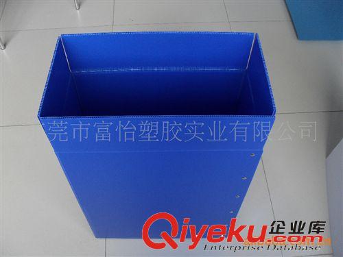 南昌中空板塑料折疊箱 九江PP藍色萬通板周轉箱 江西吉安PP中空板原始圖片2