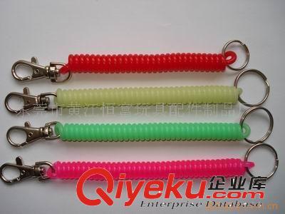 塑料彈簧、鑰匙鏈、手機掛件、玩具配件、掛鏈(圖)原始圖片2