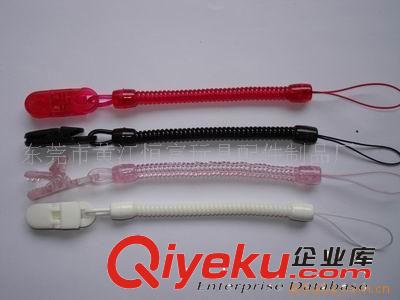 塑料彈簧、鑰匙鏈、手機掛件、玩具配件、掛鏈(圖)